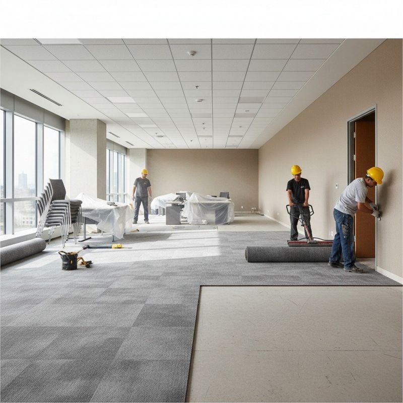 Our team working on Flooring Service projects in Howard County, MD