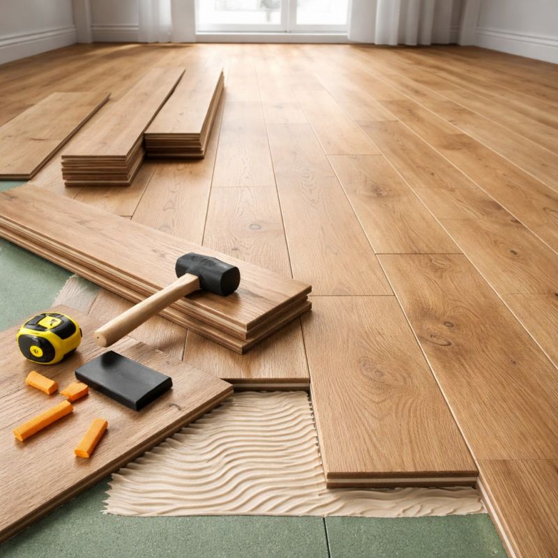 Engineered Wood Installation in Howard County, MD