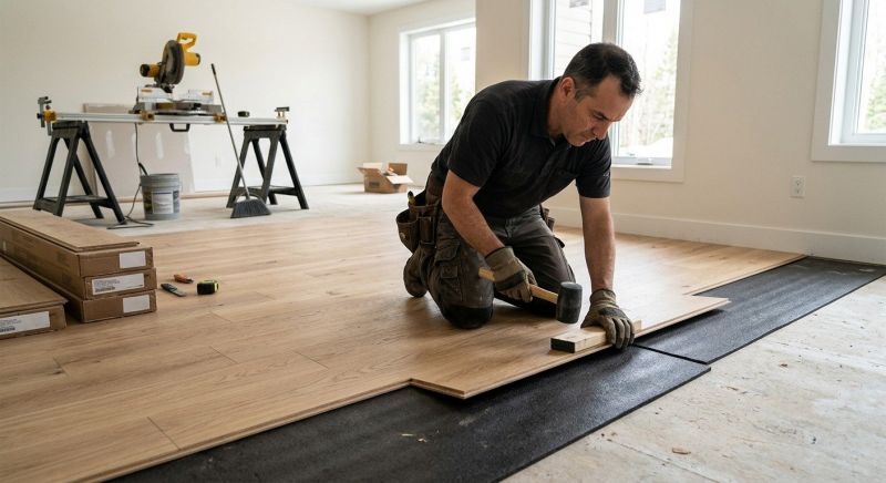 Engineered Wood Installation in Howard County, MD