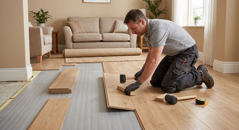 Laminate Floor Installation in Baltimore, MD