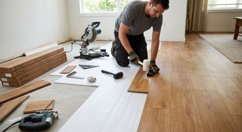 Laminate Floor Installation in Clarksville, MD
