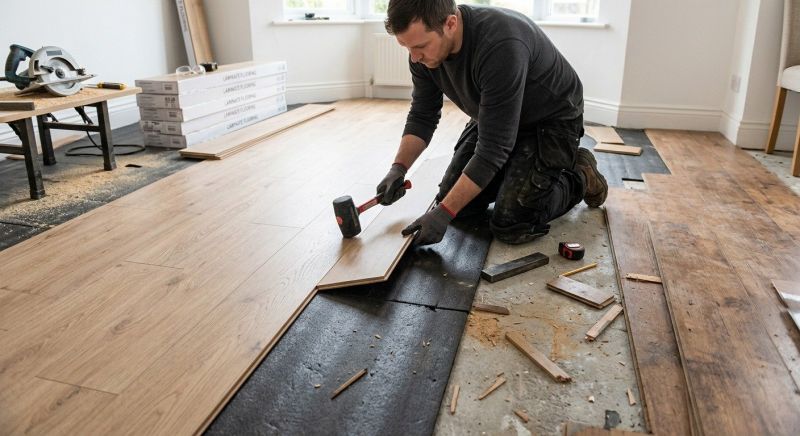 Laminate Floor Installation in Columbia, MD