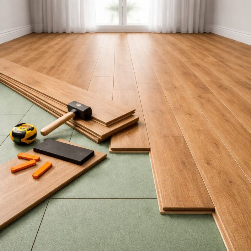 Laminate Floor Remodeling in Howard County, MD