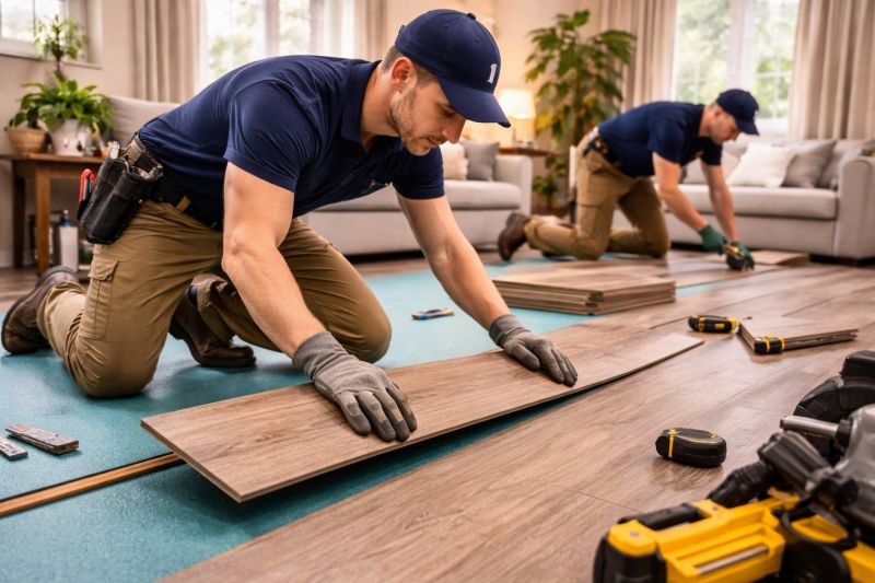 Laminate Floor Replacement in Rockville, MD