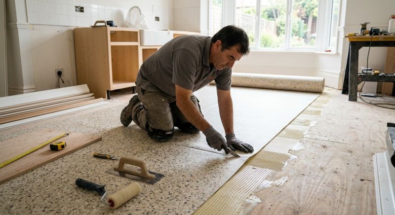 Linoleum Floor Installation in Arnold, MD