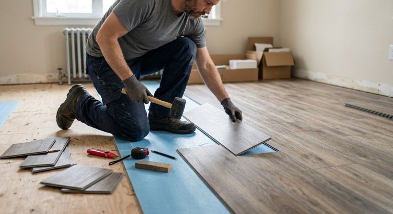 Linoleum Floor Installation in Clarksville, MD
