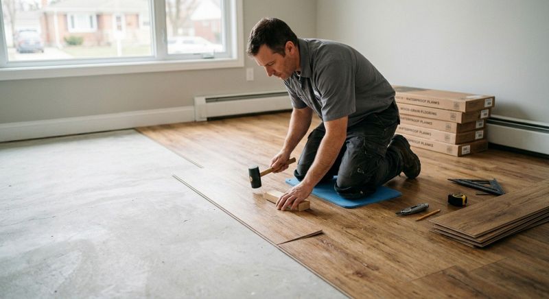 Linoleum Floor Installation in Crofton, MD