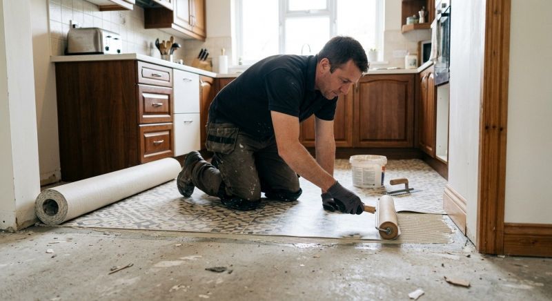 Linoleum Floor Installation in Davidsonville, MD