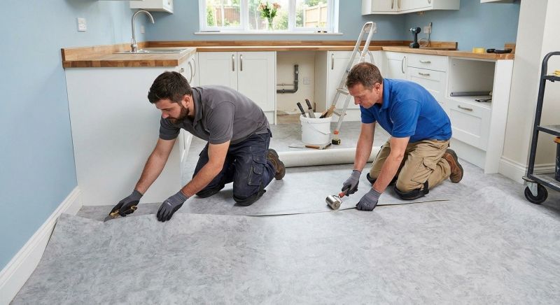 Linoleum Floor Installation in Howard County, MD