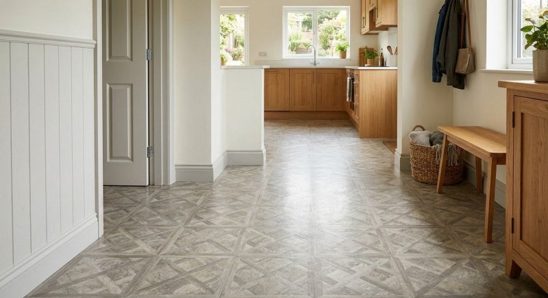 Linoleum Flooring Replacement in Howard County, MD