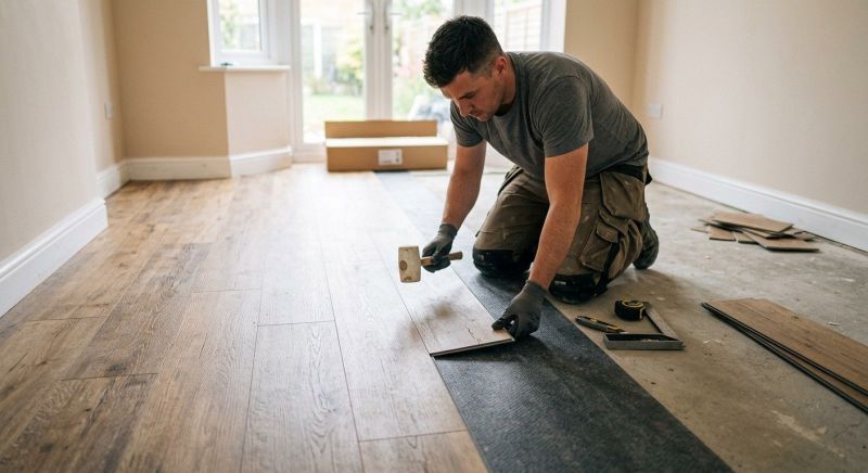 Luxury Vinyl Tile Installation in Damascus, MD