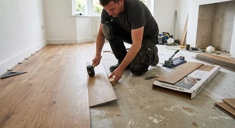 Luxury Vinyl Tile Installation in Derwood, MD