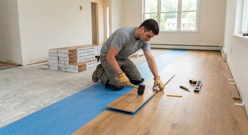 Lvt Flooring Installation in Burtonsville, MD