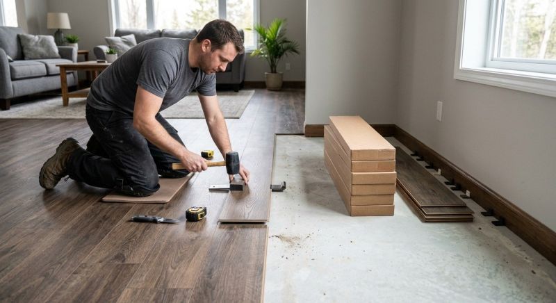 Lvt Flooring Installation in Crofton, MD