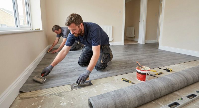 Sheet Linoleum Installation in Arnold, MD