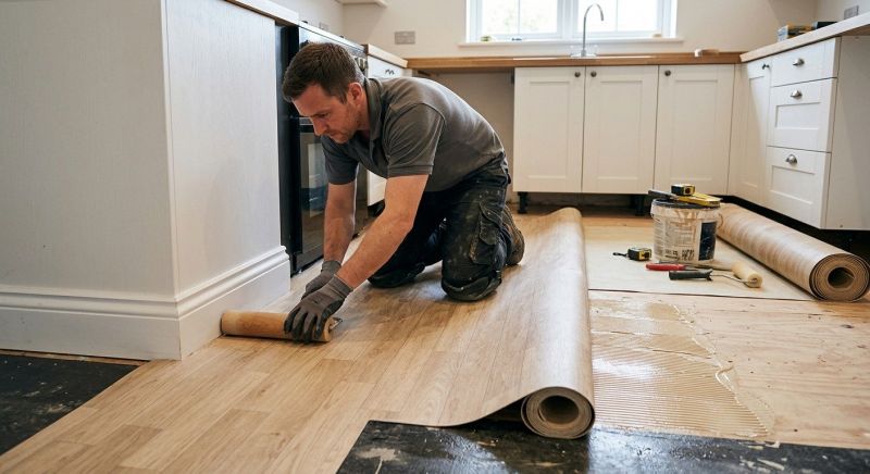 Sheet Linoleum Installation in Arnold, MD