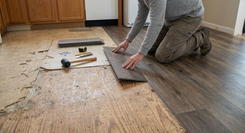 Vinyl Flooring Installation in Howard County, MD
