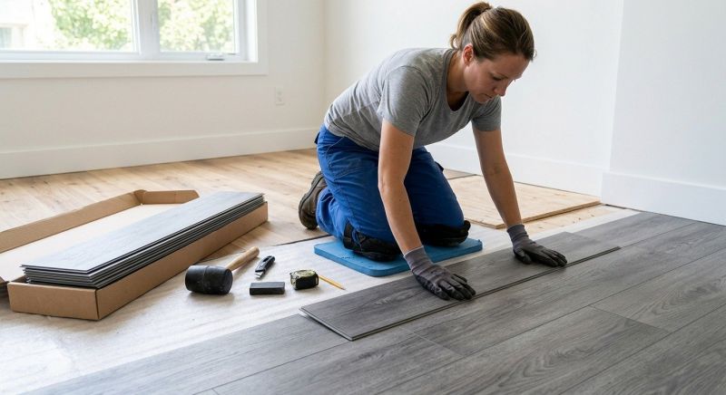 Vinyl Tile Installation in Howard County, MD